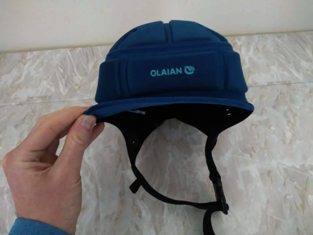 My Olaian semi soft surf helmet by Decathlon