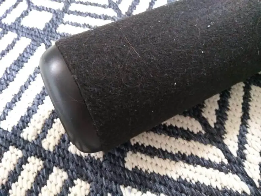 balance board roller felt-covered